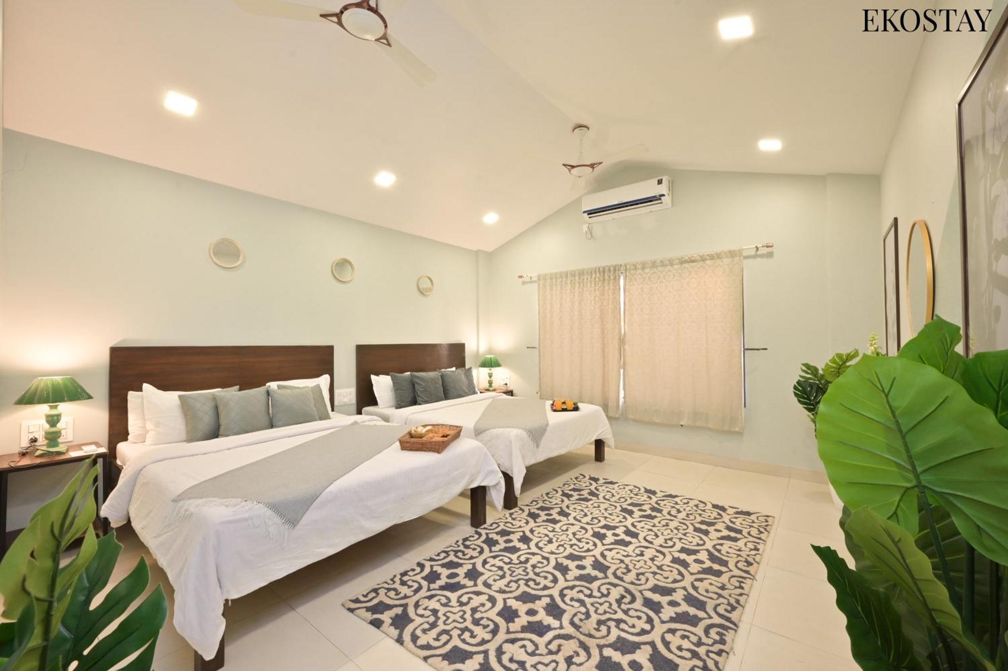Ekostay - Pinewood Villa Alibag Bagian luar foto