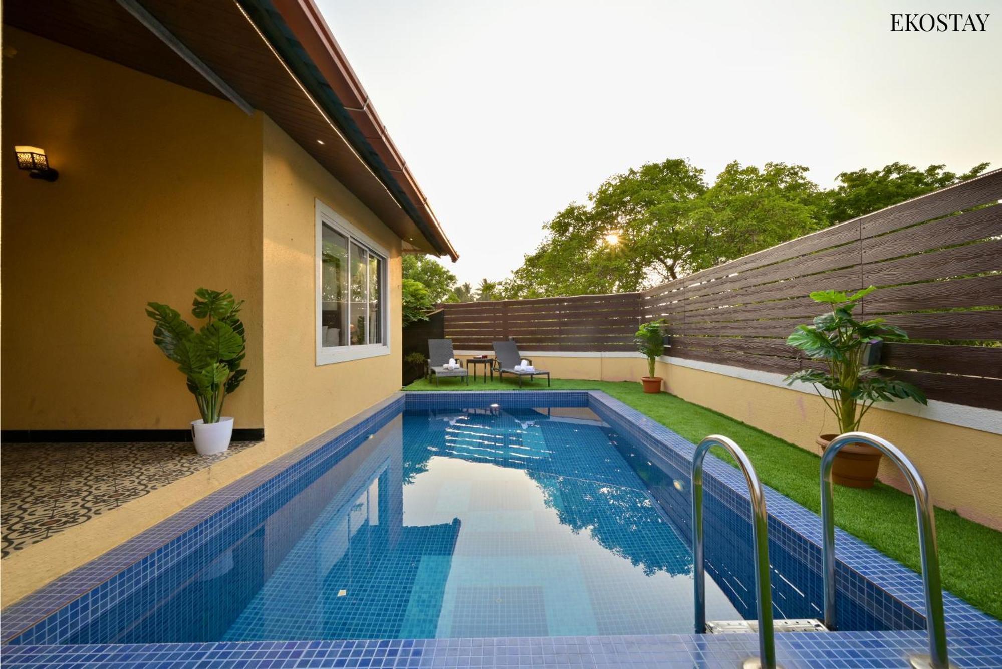 Ekostay - Pinewood Villa Alibag Bagian luar foto