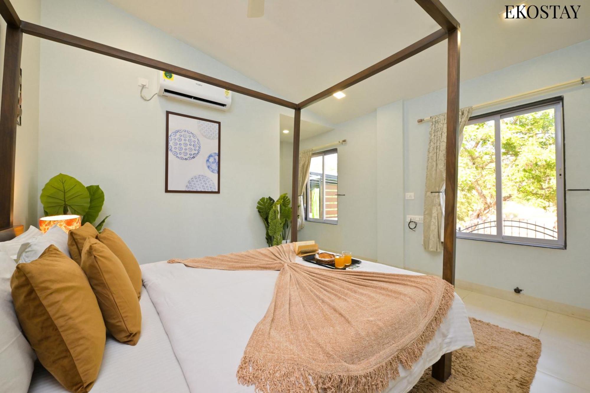 Ekostay - Pinewood Villa Alibag Bagian luar foto